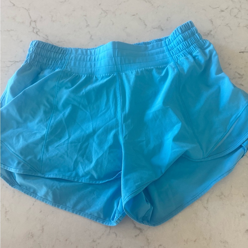 lululemon athletica Vibrant Blue Athletic Shorts